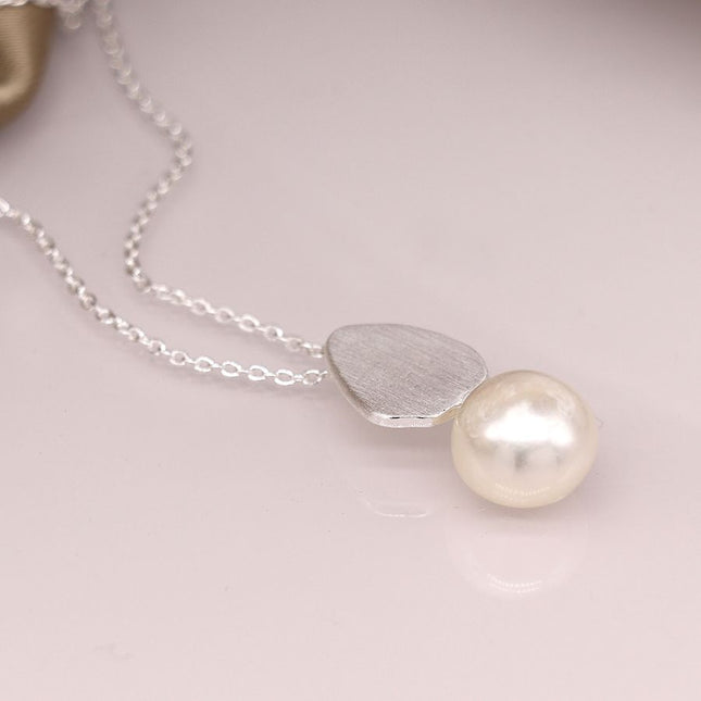 Teardrop Pendant Necklace