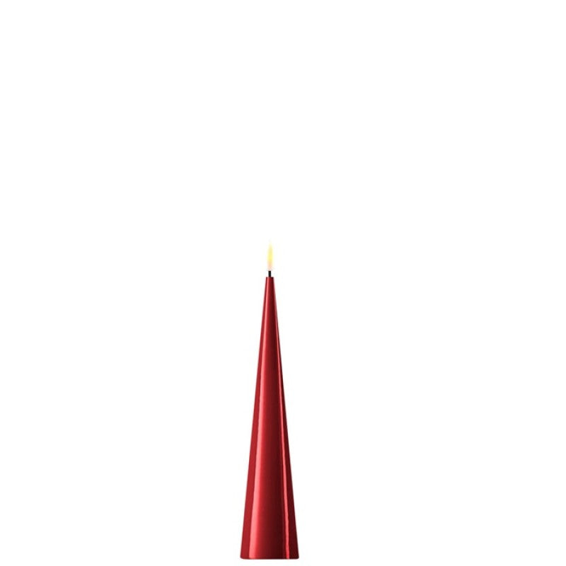Cone Candle Bourgogne 20 cm