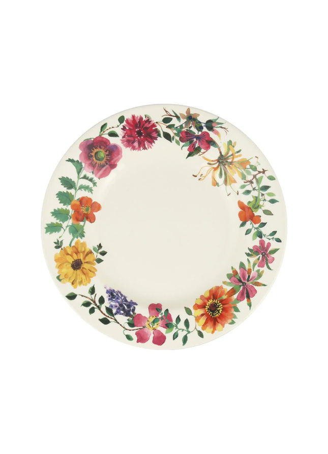 Garden Flowers 8 1/2' Plate