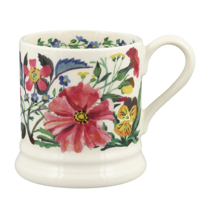 Garden Flowers 1/2 Pt Mug