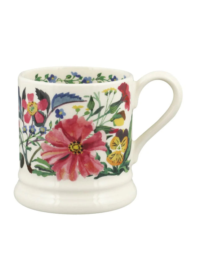 Garden Flowers 1/2 Pt Mug