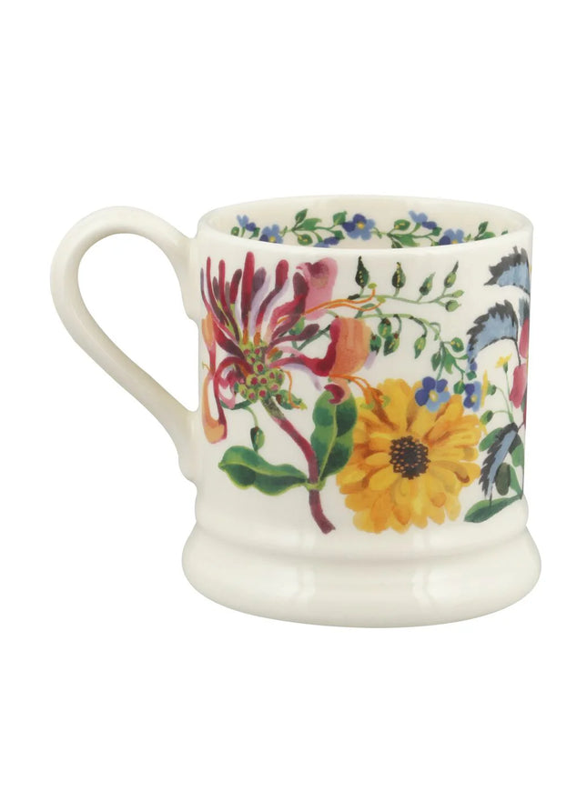 Garden Flowers 1/2 Pt Mug