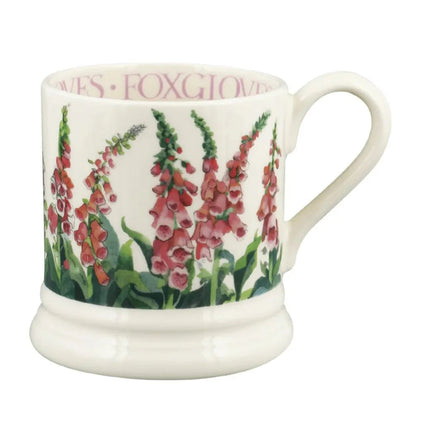 Foxgloves Flowers 1/2 Pint Mug