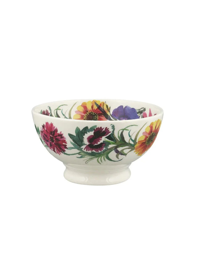 Garden Flowers French Bowl