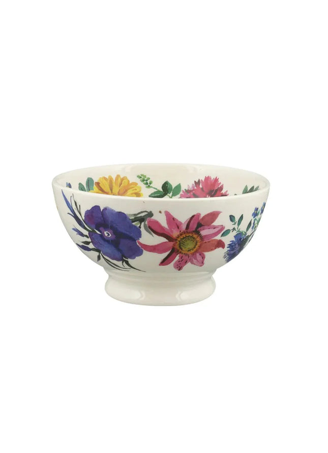 Garden Flowers French Bowl