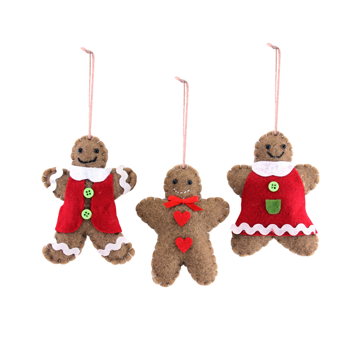 Felt Boy/Girl Gingerbread