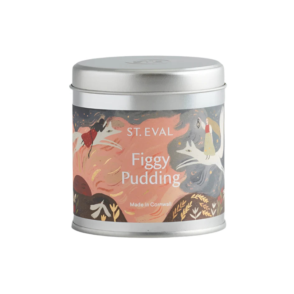 Figgy Pudding Christmas Tin Candle