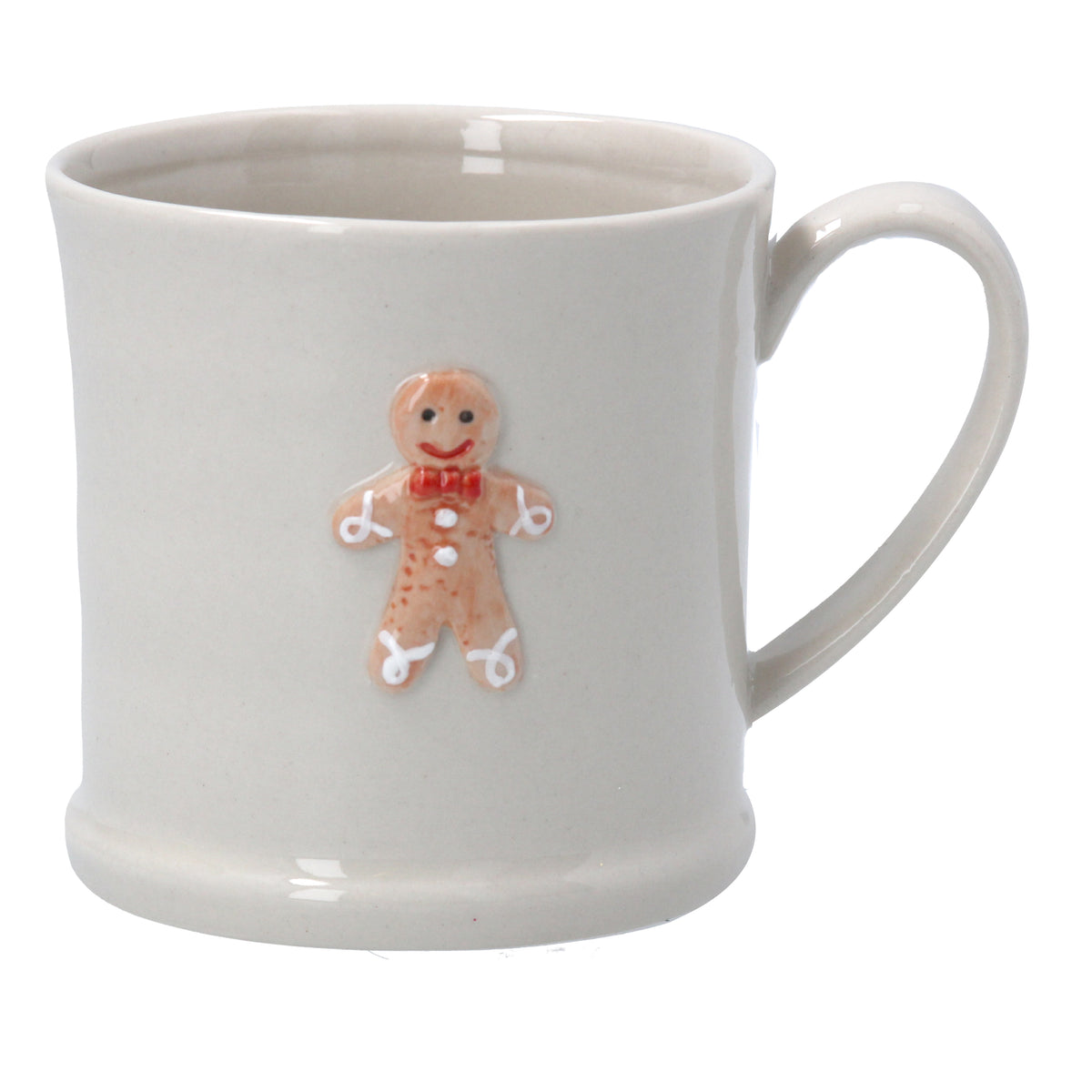 Stoneware Mini Mug with Gingerbread Man