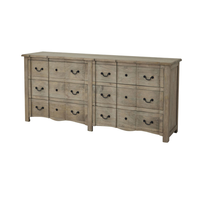 6 Drawer Hardwood Chest