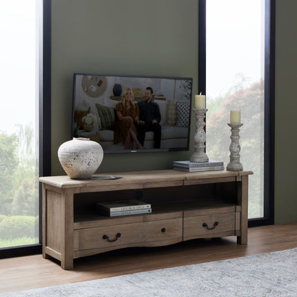 Handcrafted Hard Wood Media Unit