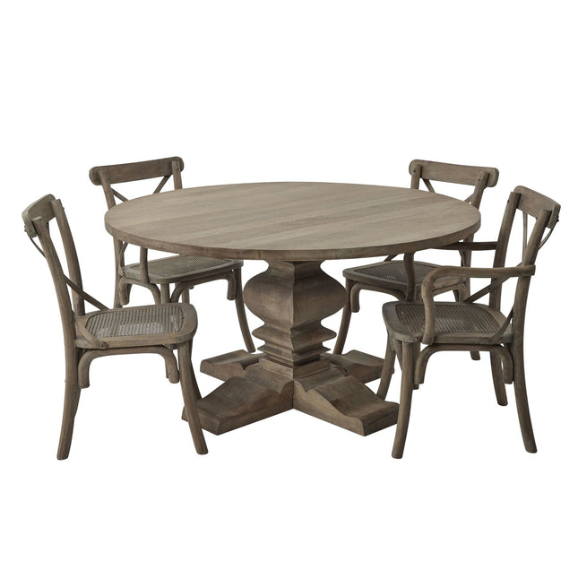 Round Pedestal Dining Table