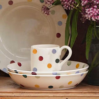 Polka Dot Small Pasta Bowl