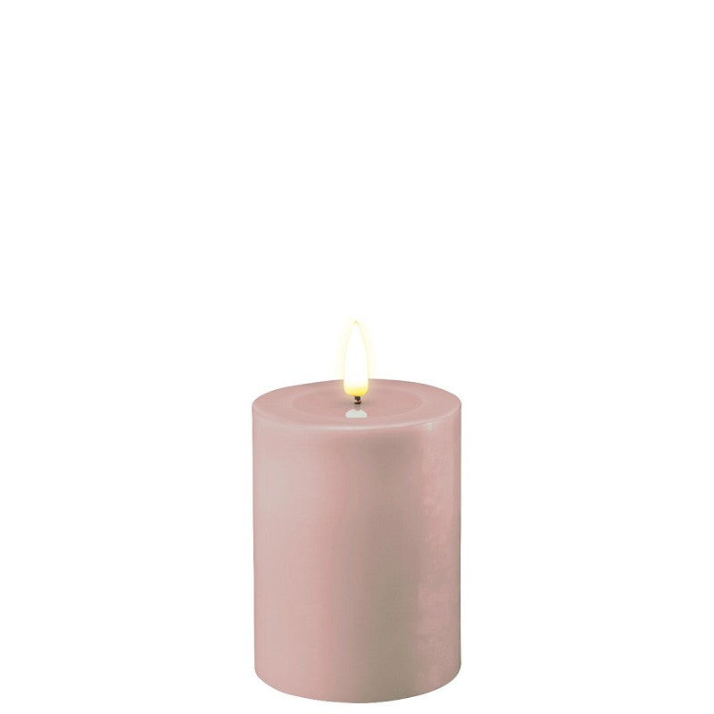 Rose LED Candle D 7.5 10cm