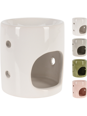 Ceramic Oil / Wax Melter 9.2cm- 4 assorted