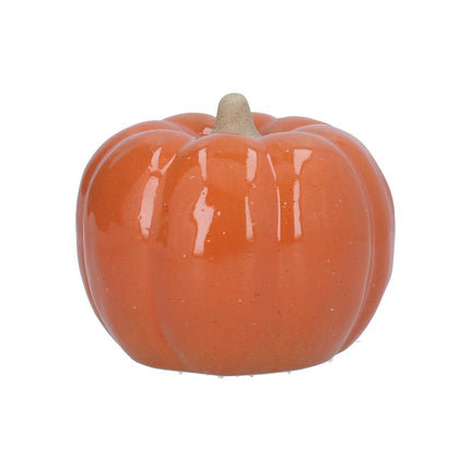 Orange Earthenware Pumpkin Large