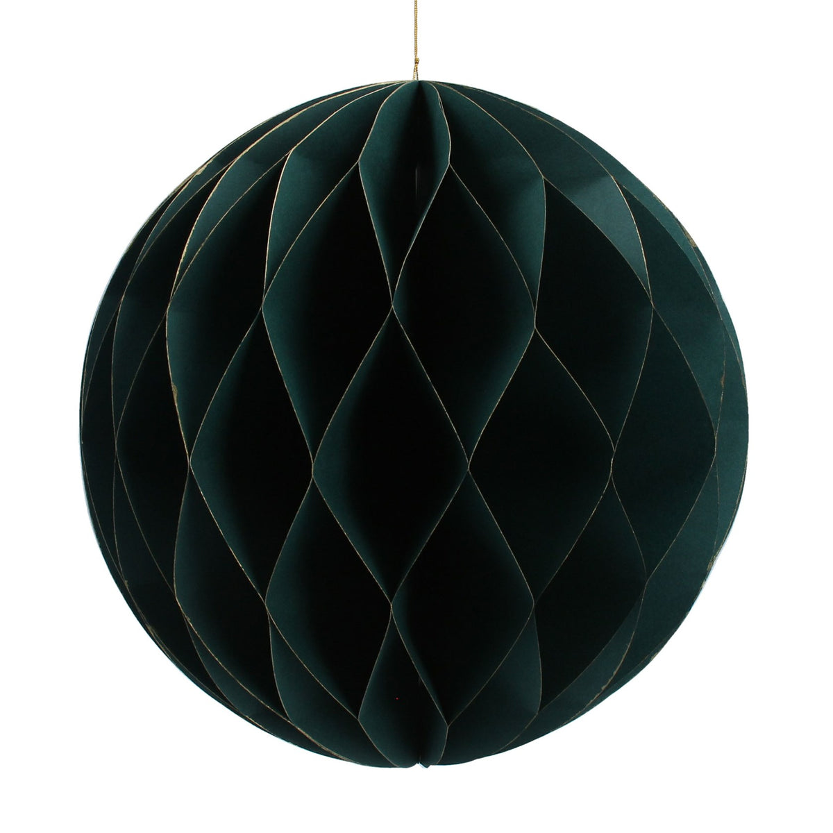 Green Paper Honeycomb Ball Large