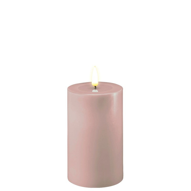 Rose LED Candle D 7.5 12.5cm