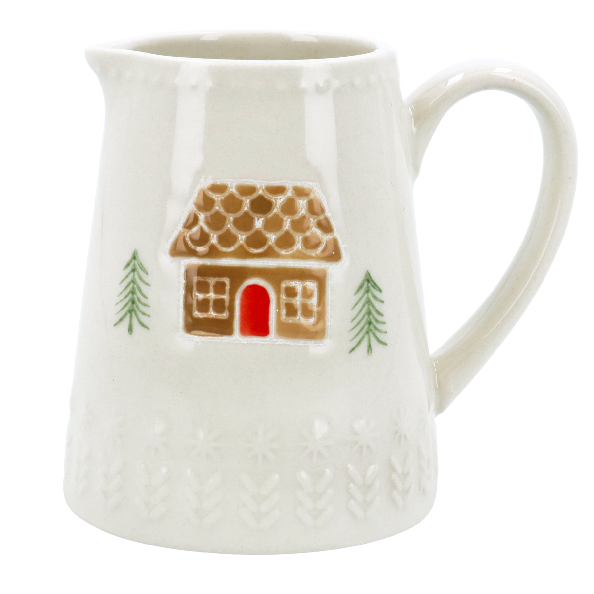 Gingerbread House Stoneware Mini Jug