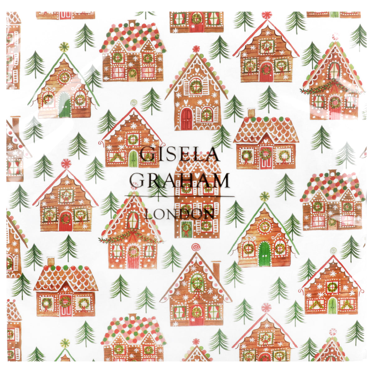 Gingerbread House Paper Napkins, Pack/20