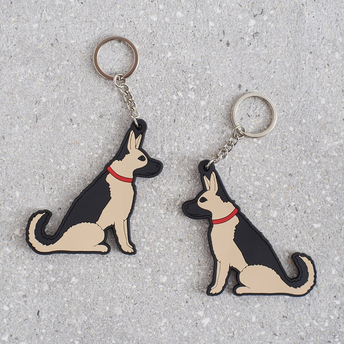 German Shepherd Keyring