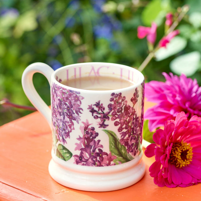 Flowers Lilac 1/2 Pint Mug