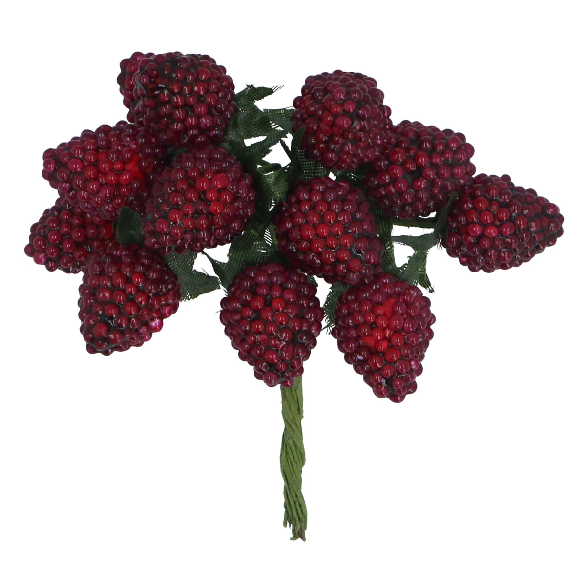 Dark Red Raspberry Bunch Pick