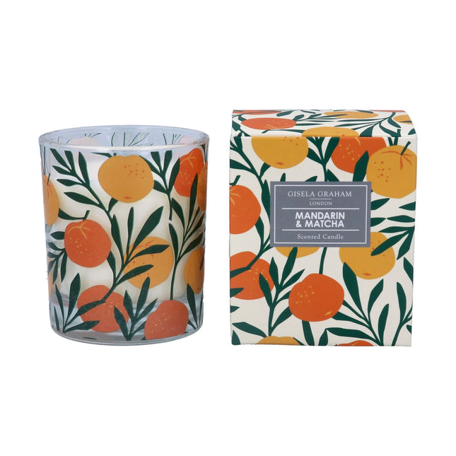 Clementine Scented Boxed Candle Pot