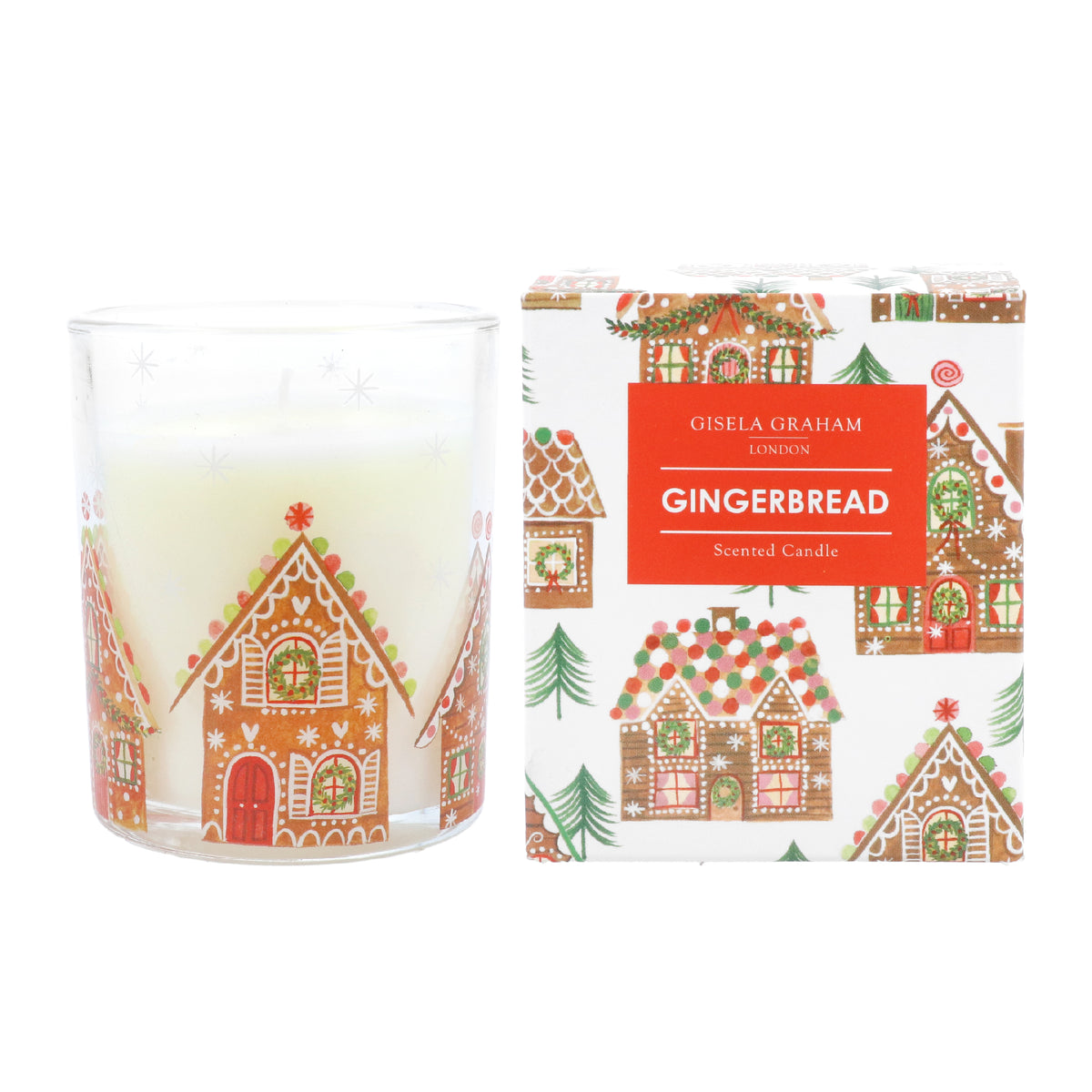 Gingerbread House Small Boxed Candle Pot