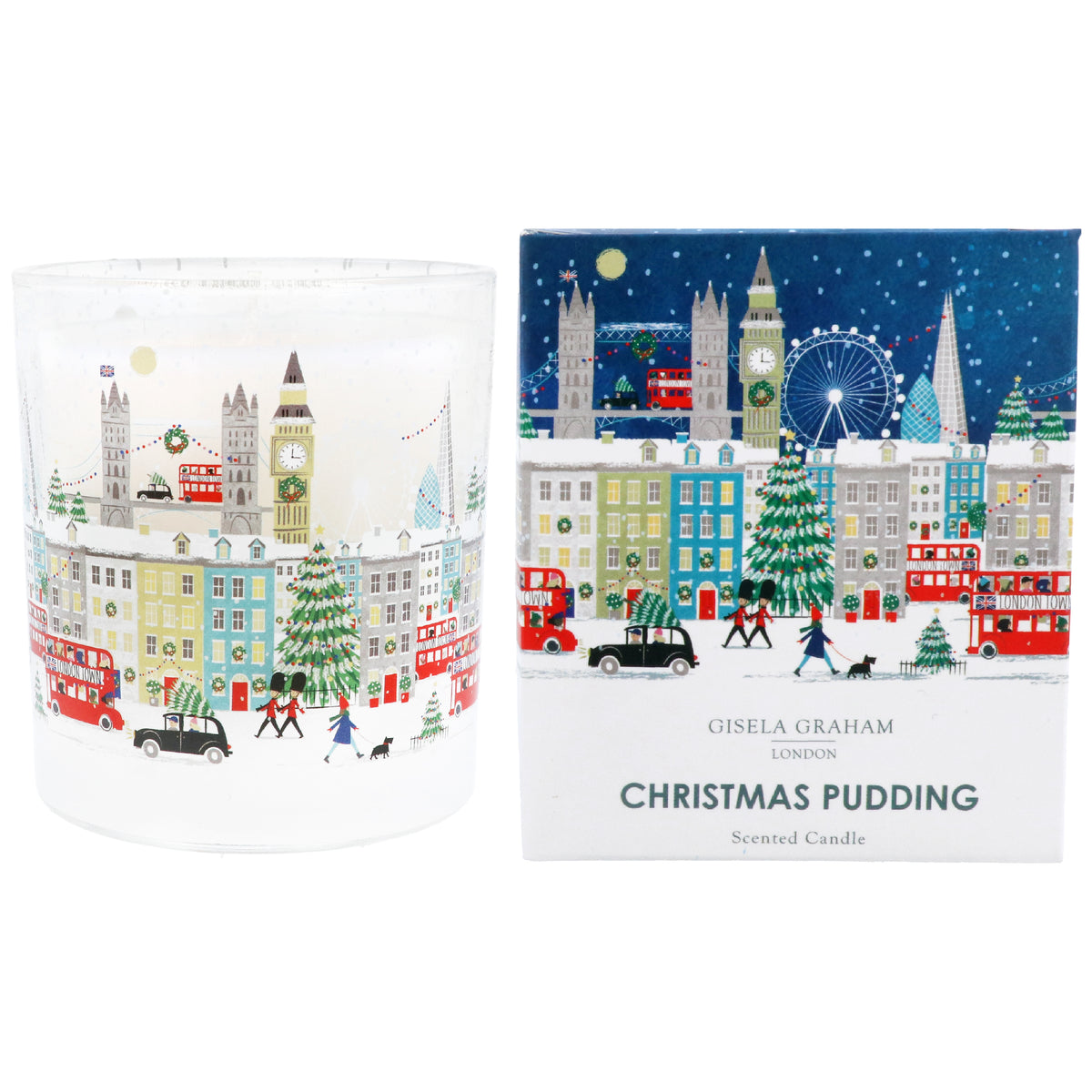 London Scented Boxed Large Candle Pot