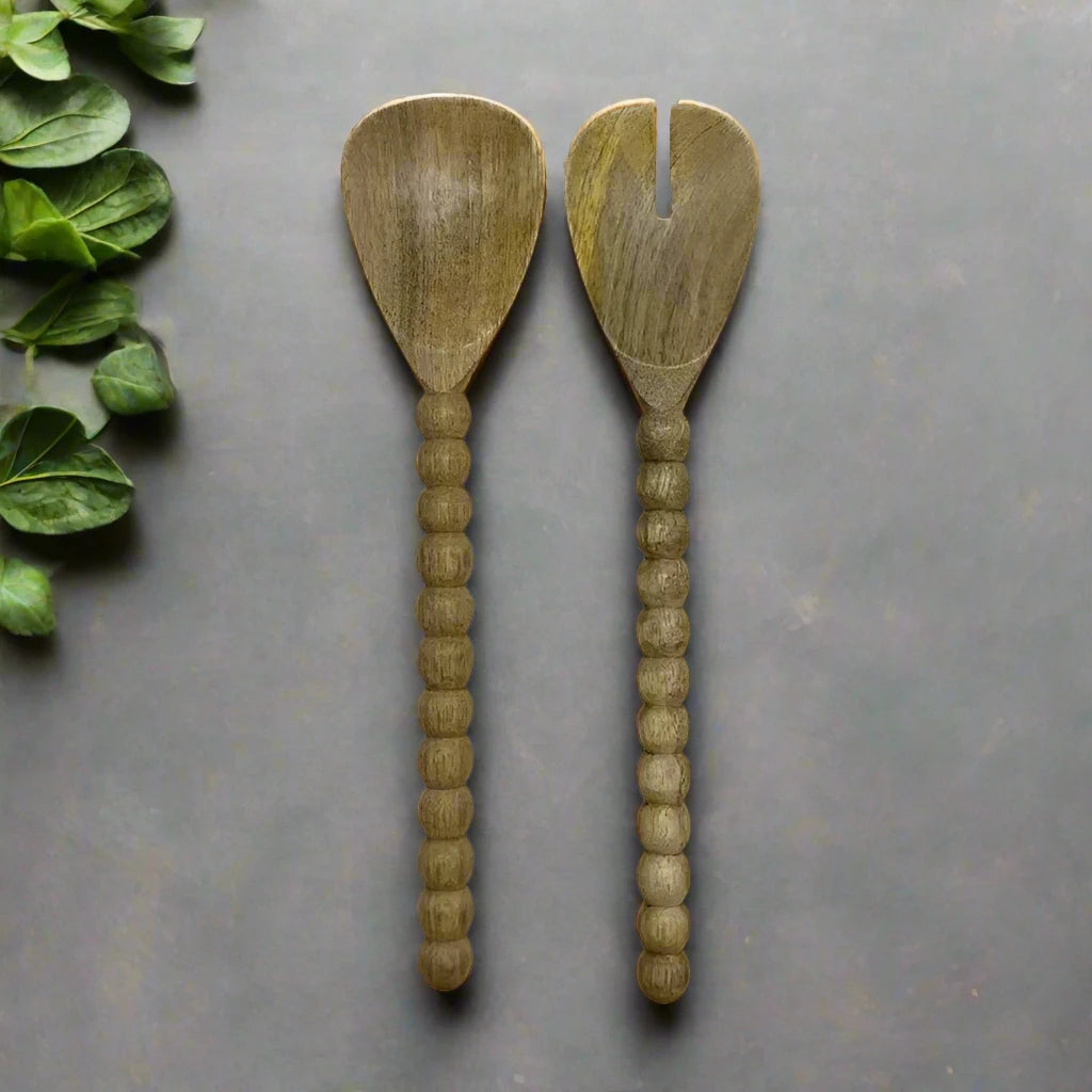 Bobble Salad Servers Set