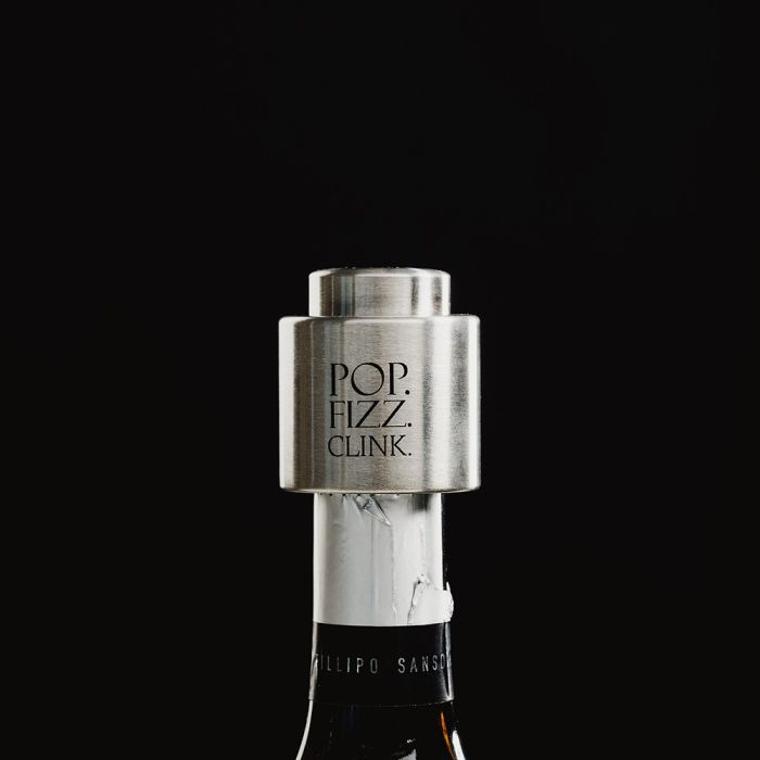 Pop Fizz Clink Prosecco Stopper