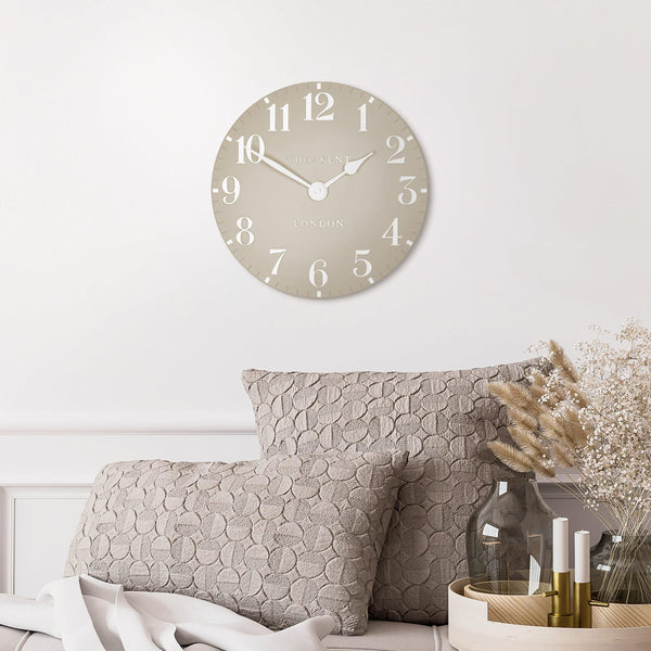 12' Arabic wall clock Sand