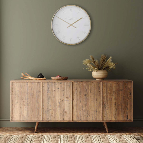 21" Nordic Wall Clock Tofu