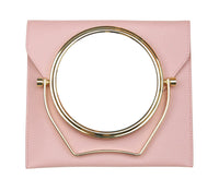 Travel Mirror and Case - Pink