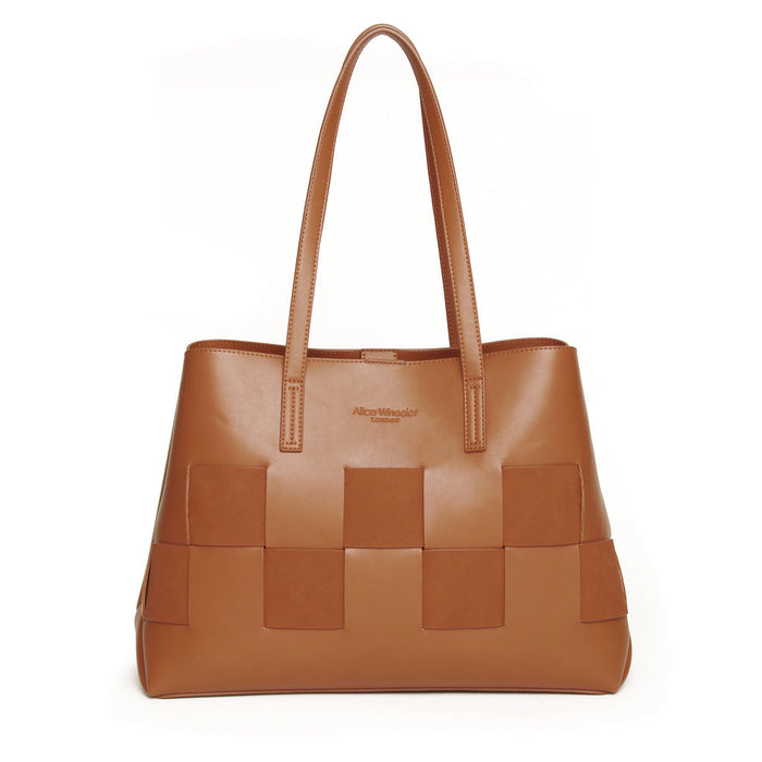 Milan Tote Bag - Tan