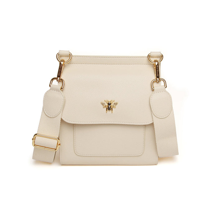 Bloomsbury Cross Body Bag - Pastel Cream