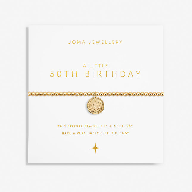 A Little|50TH Birthday Bracelet