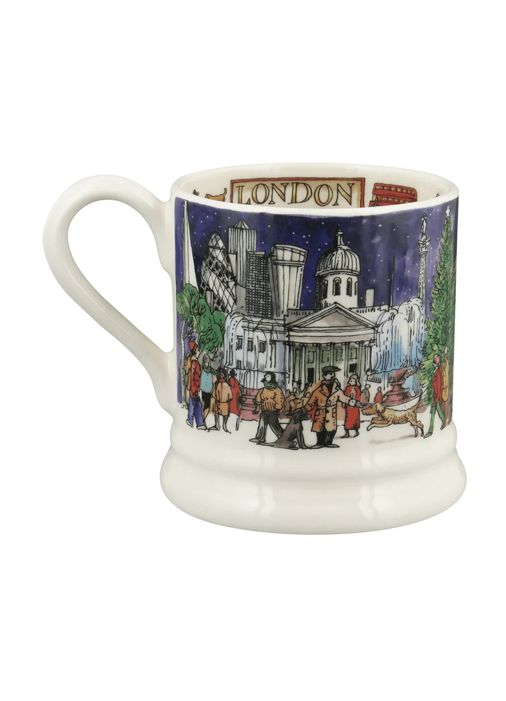 London At Christmas 1/2 Pint Mug