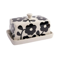 Mono Flower Butter Dish