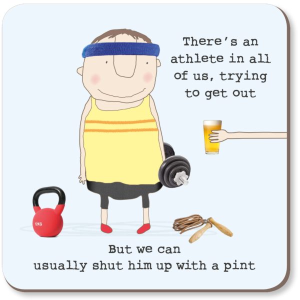 Athlete Pint Coaster