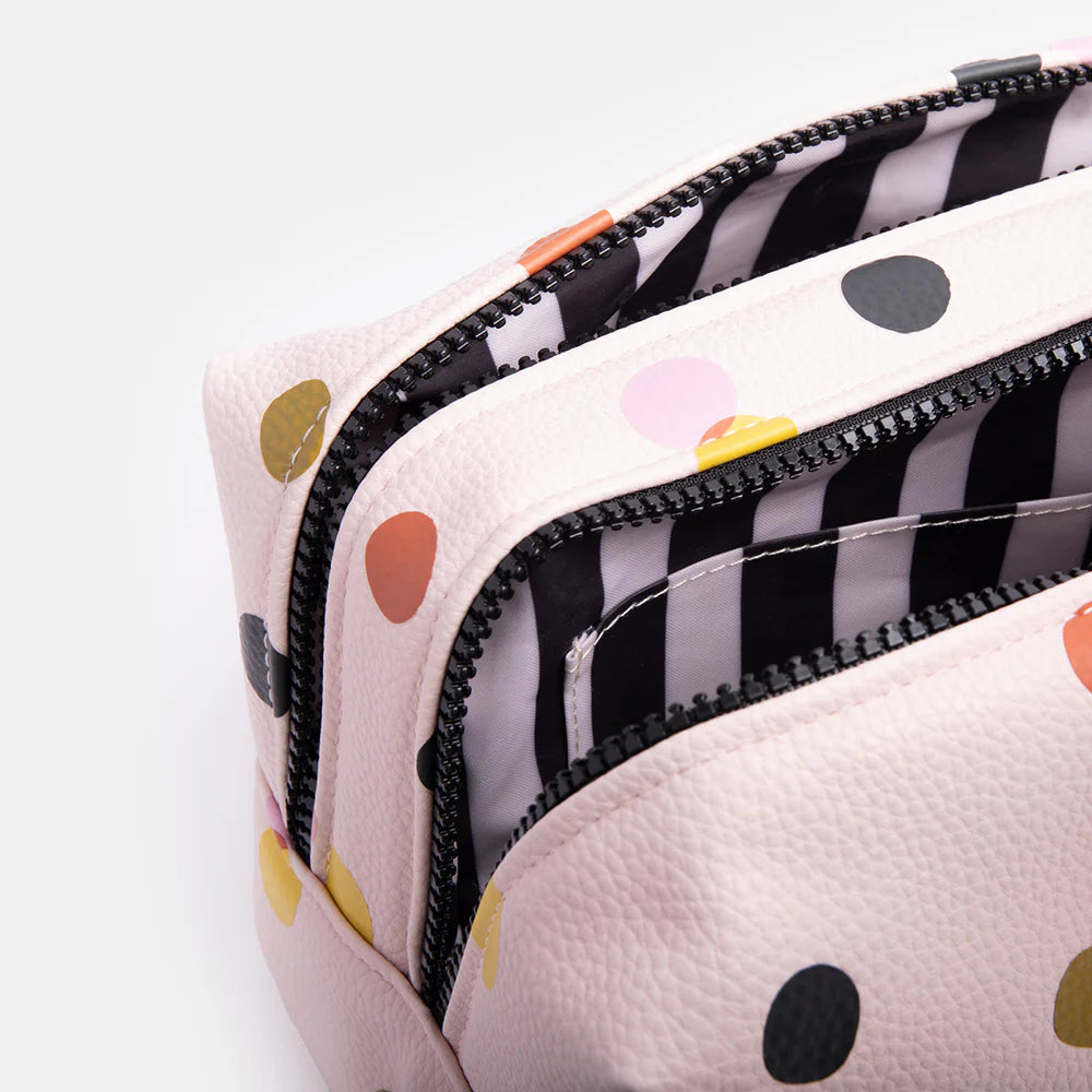 Pink Dotty Travel Washbag