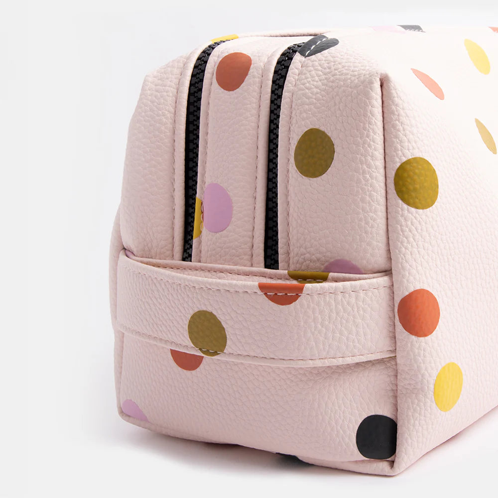 Pink Dotty Travel Washbag