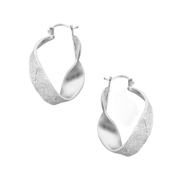 Praise Earrings Silver