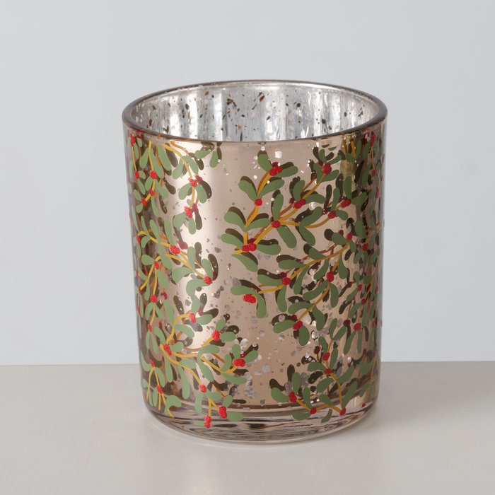 Mistletoe Tealight Holder Medium