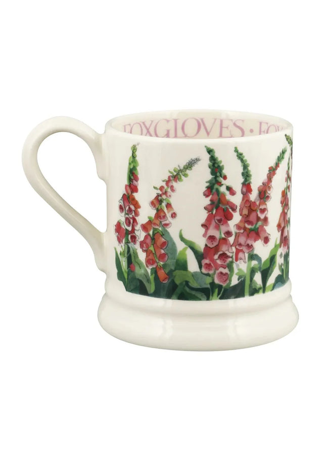 Foxgloves Flowers 1/2 Pint Mug