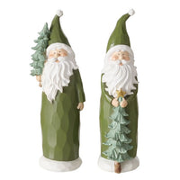 Green Santa 15cm (2 Assorted)