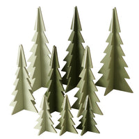 Set of 3 Pine Christmas Trees