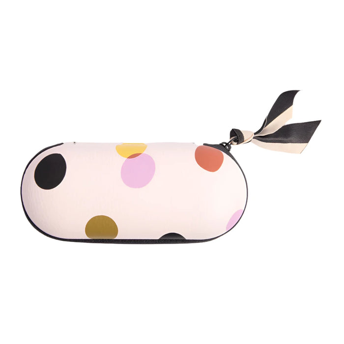 Pink Dotty Zip Around Glasses Case