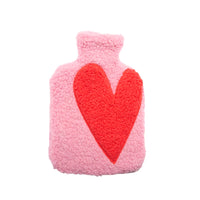 Pink Heart Hot Waterbottle