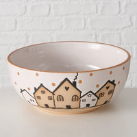 Stoneware Gingerbread Bowl